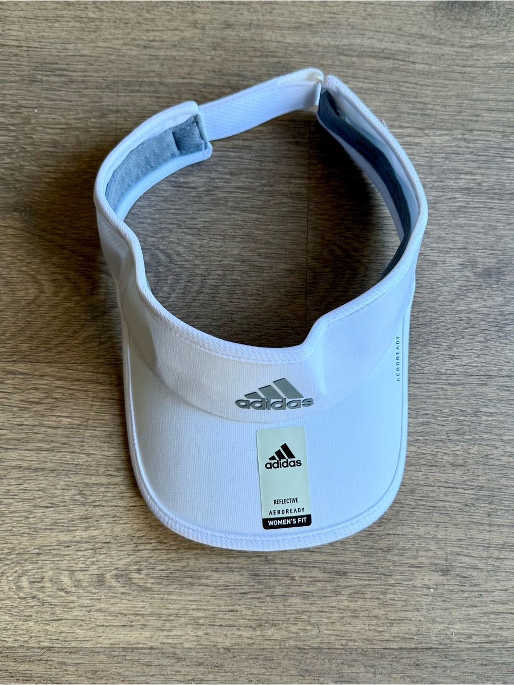 Adidas White Visor - Women's Fit